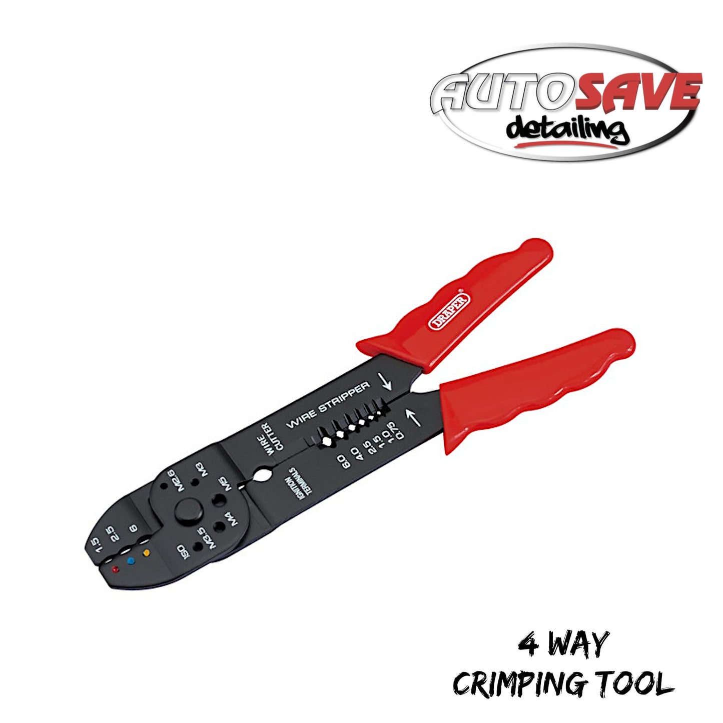 4 Way Crimping Tool, 200mm (67652)