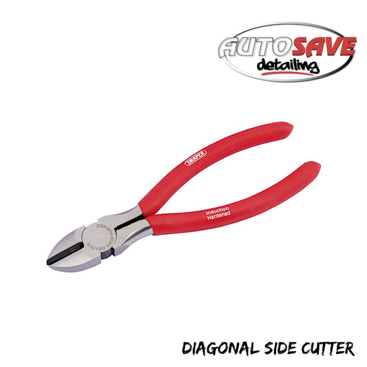 Diagonal Side Cutter with PVC Dipped Handles, 160mm (67923)