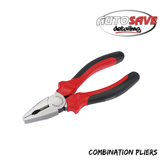 Combination Pliers with Soft Grip Handles, 165mm (67925)