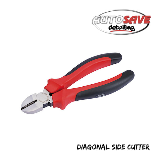 Diagonal Side Cutter with Soft Grip Handles, 160mm (67988)
