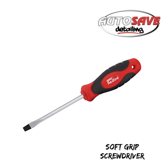 Plain Slot Soft Grip Screwdriver, 6 x 100mm (68010)