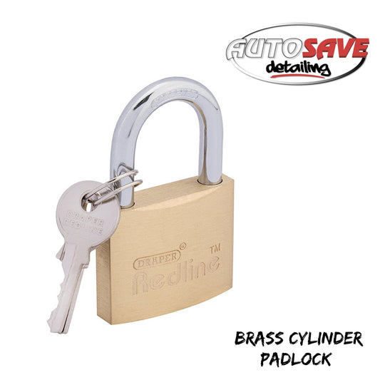 Brass Cylinder Padlock, 40mm (68022)