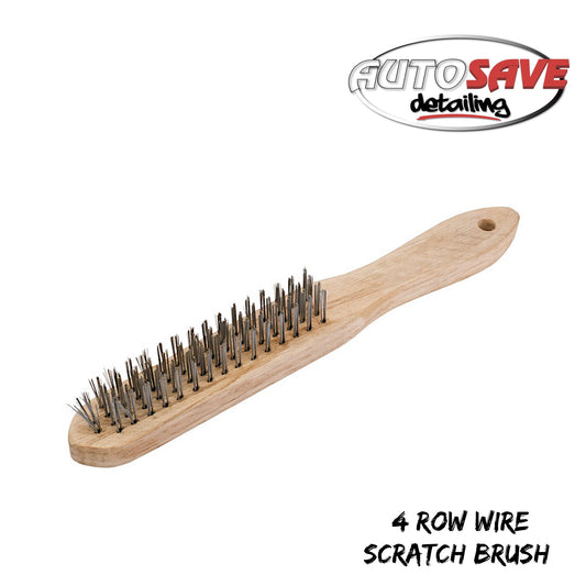 4 Row Wire Scratch Brush (68723)