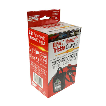 12V DC Automatic Trickle Battery Charger