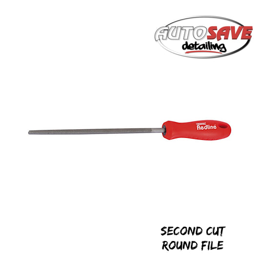 Second Cut Round File, 200mm (80544)