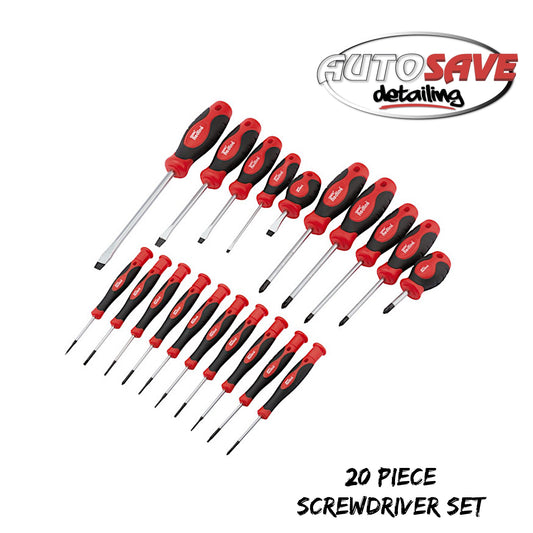 Soft Grip Screwdriver Set (20 Piece) (80920)