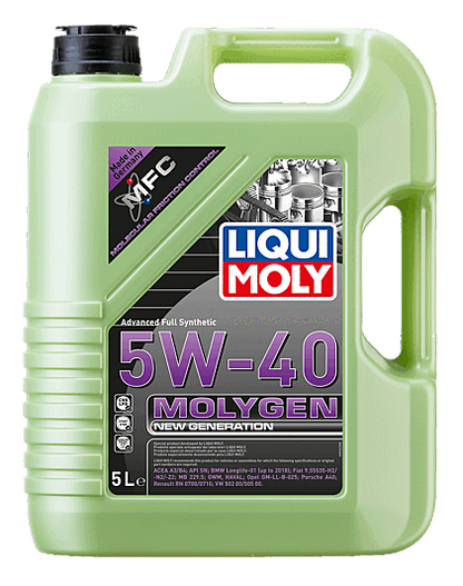 Molygen New Gener­a­tion 5W-40