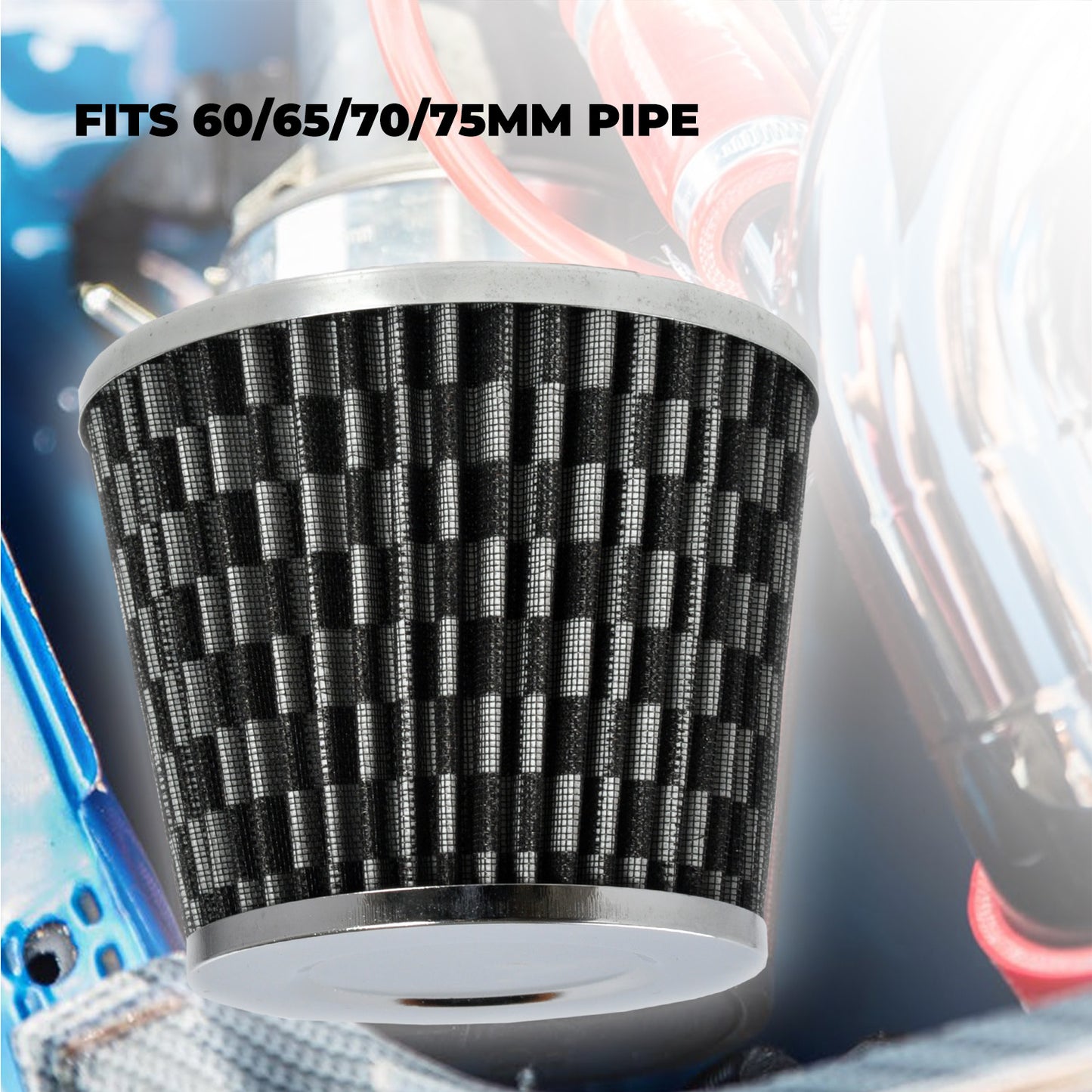Chrome Front Air Filter