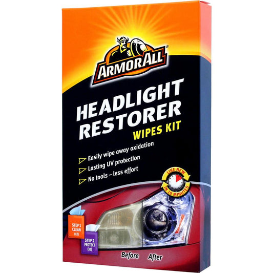Headlight Restorer & Sealant Wipes