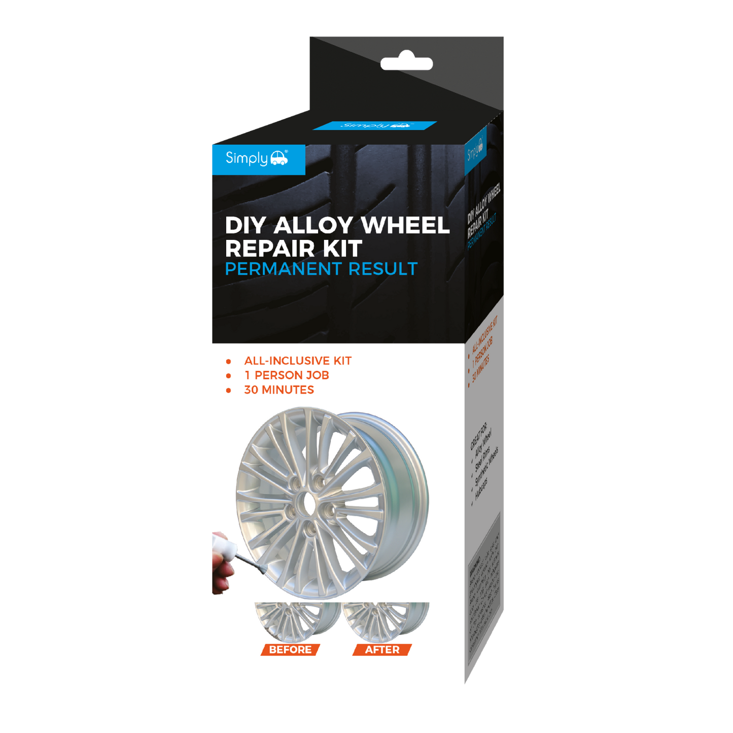 DIY Alloy Wheel Repair Kit