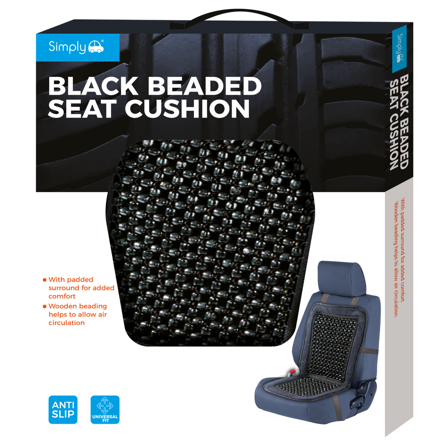 Beaded Seat Cushion
