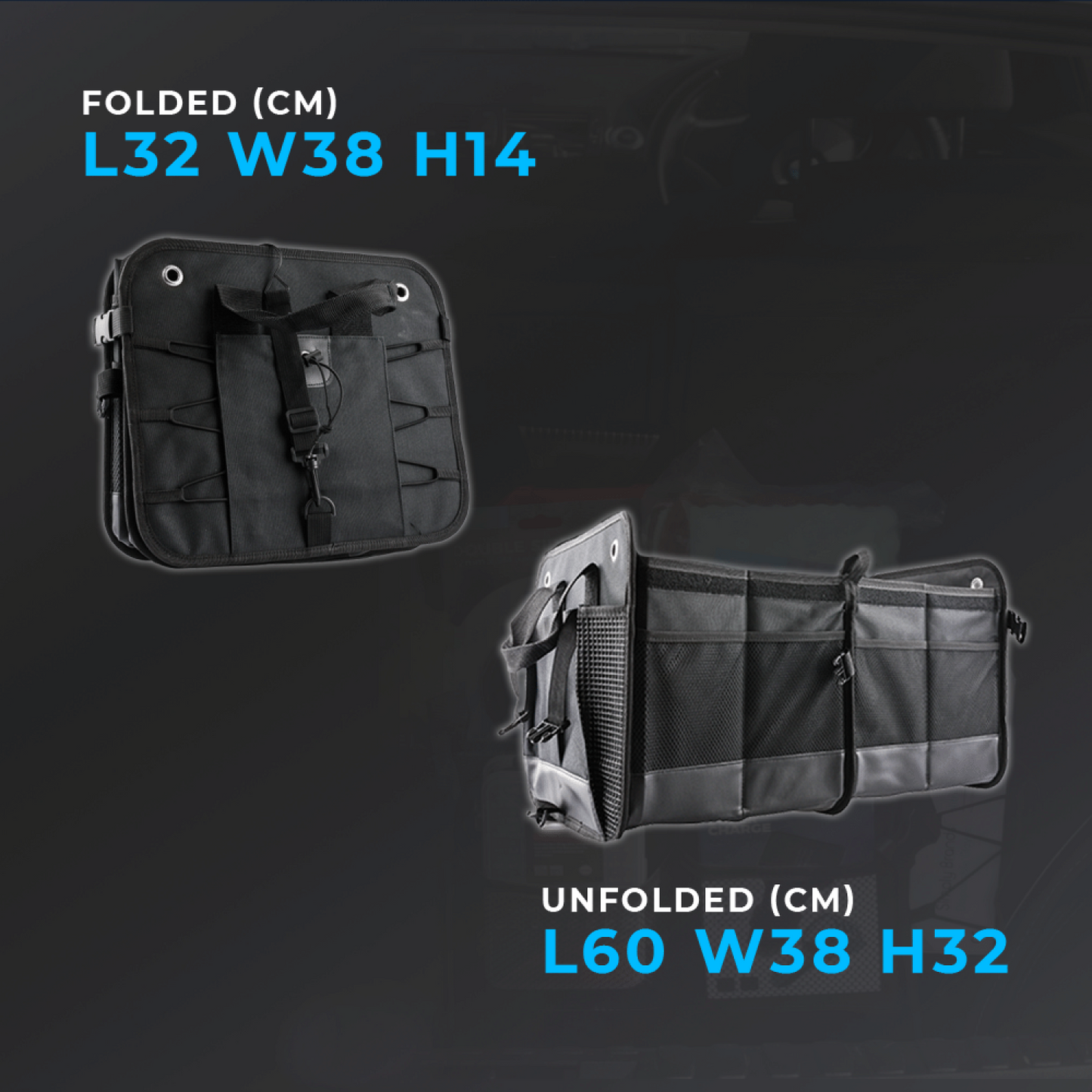 Premium Boot Organiser