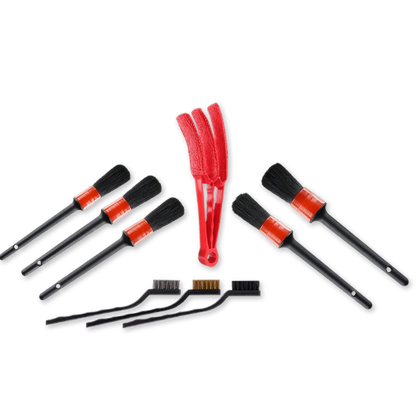 9 Piece Car Brush Set