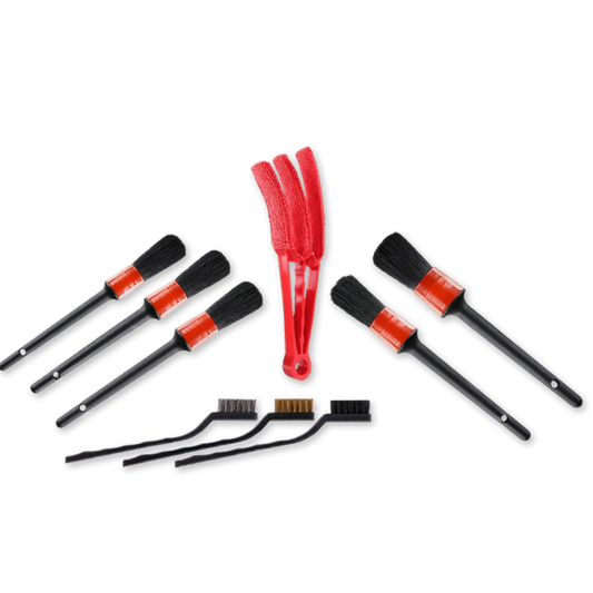 9 Piece Car Brush Set