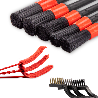 9 Piece Car Brush Set