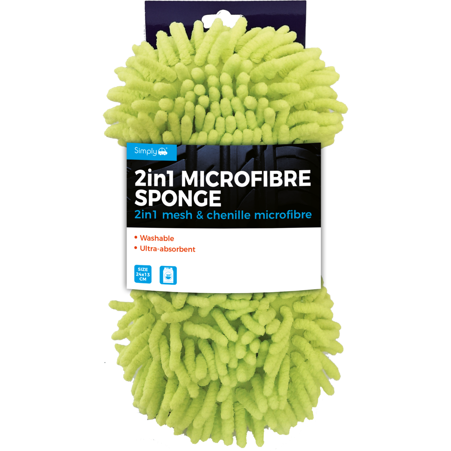 2 in 1 Microfibre Sponge
