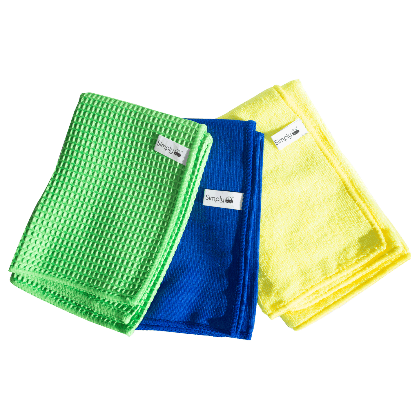 3 Pack Microfibre Cloths