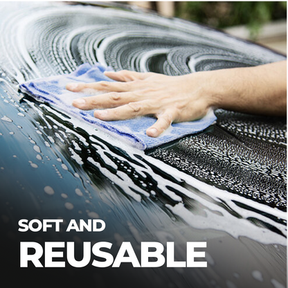 Roll Of 6 Microfibre Cloths