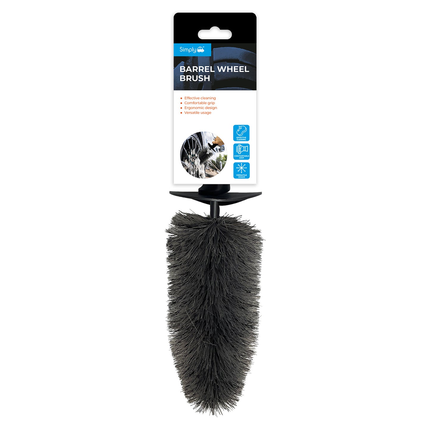 Barrel Wheel Brush