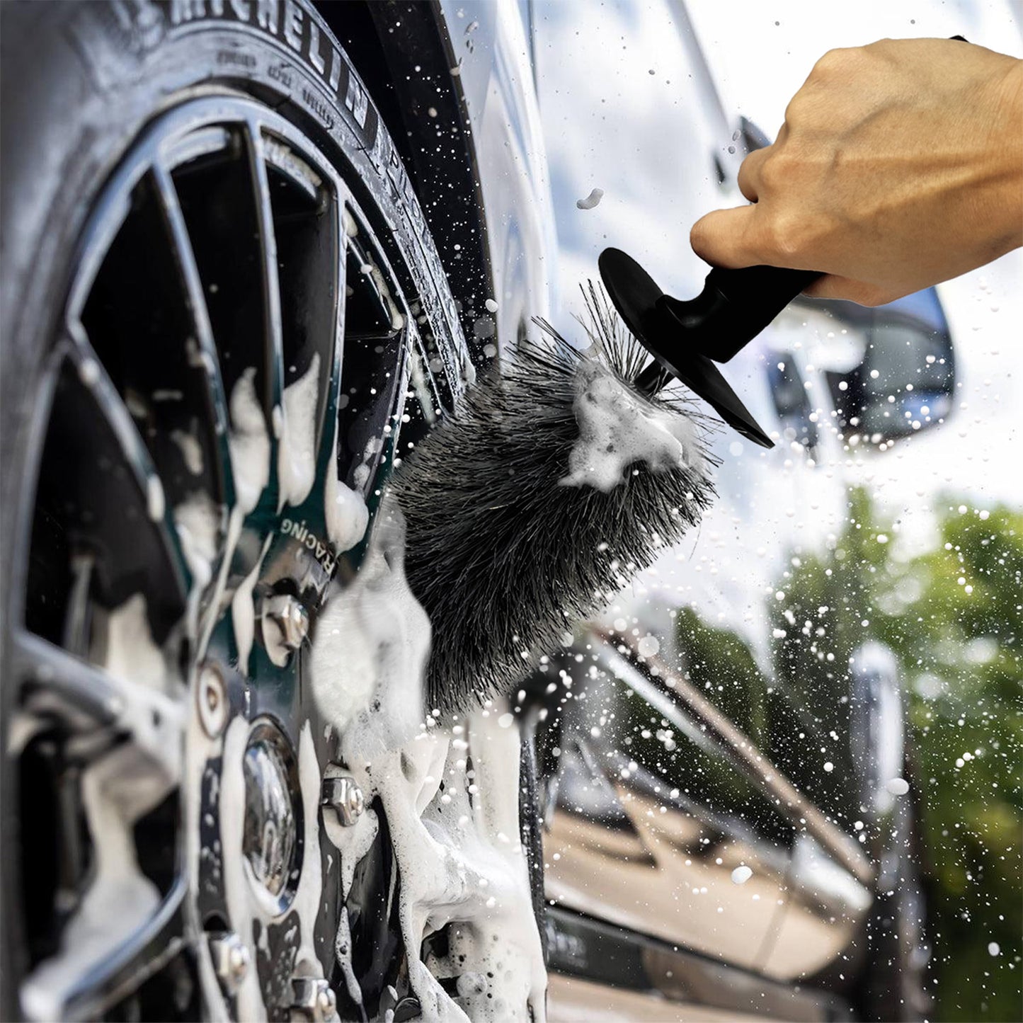 Barrel Wheel Brush