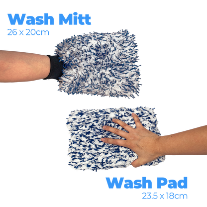 Xtreme Wash Mitt & Wash Pad Set