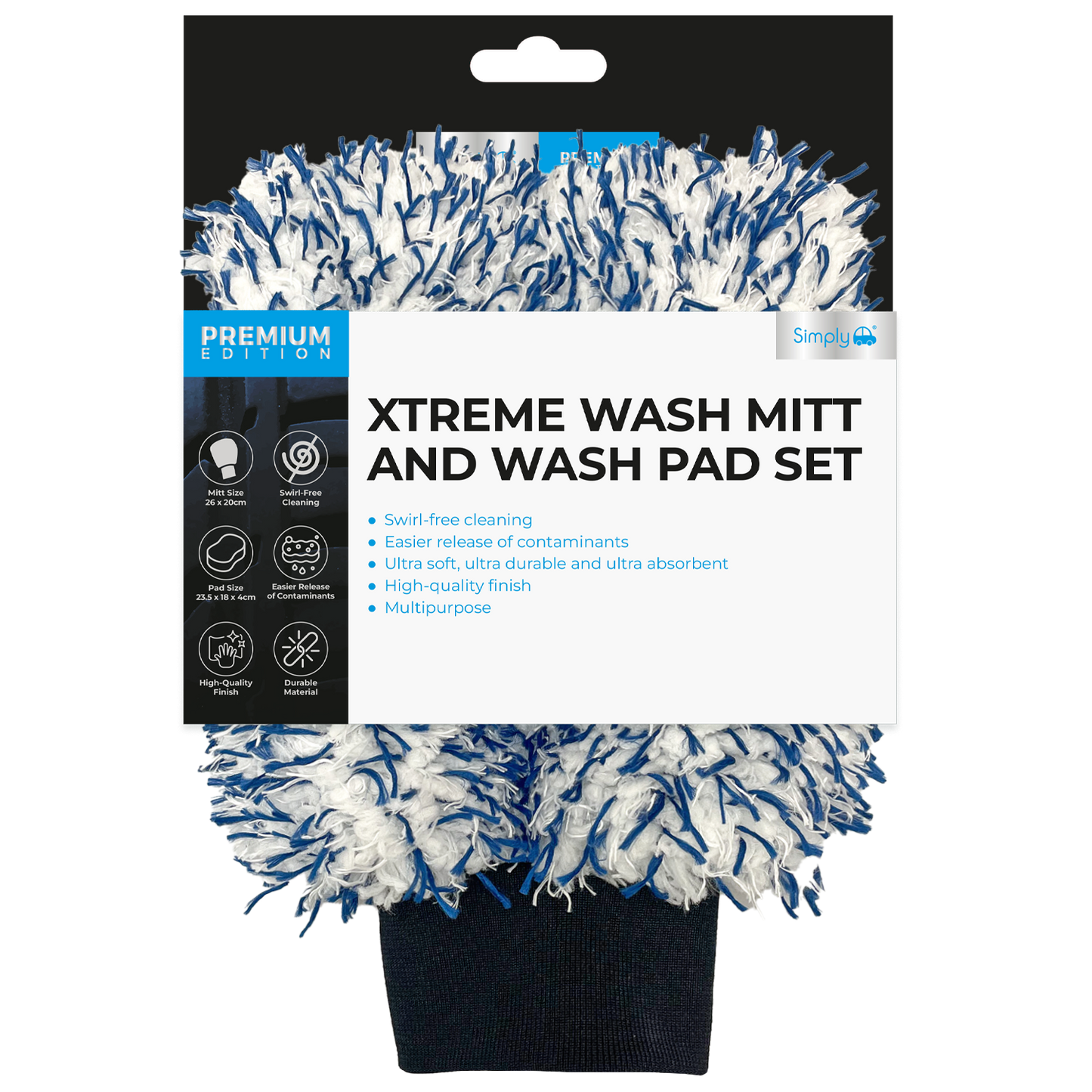 Xtreme Wash Mitt & Wash Pad Set