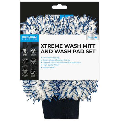 Xtreme Wash Mitt & Wash Pad Set