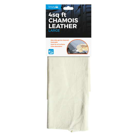 4 SQ FT Leather Chamois