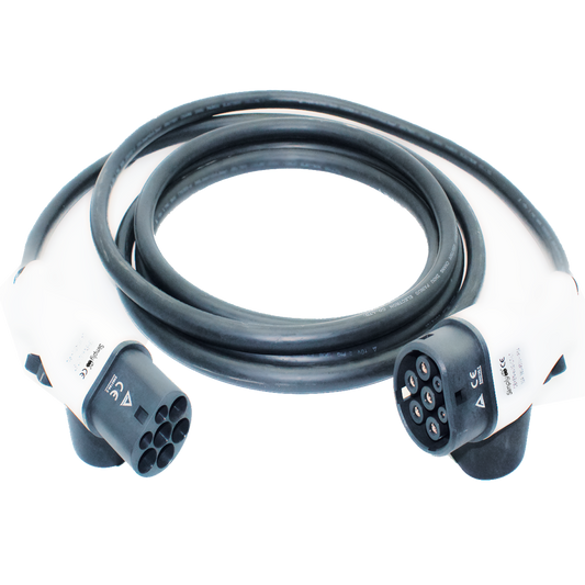 Electric Vehicle Charging Cable Type 2 Female- Type 2 Male