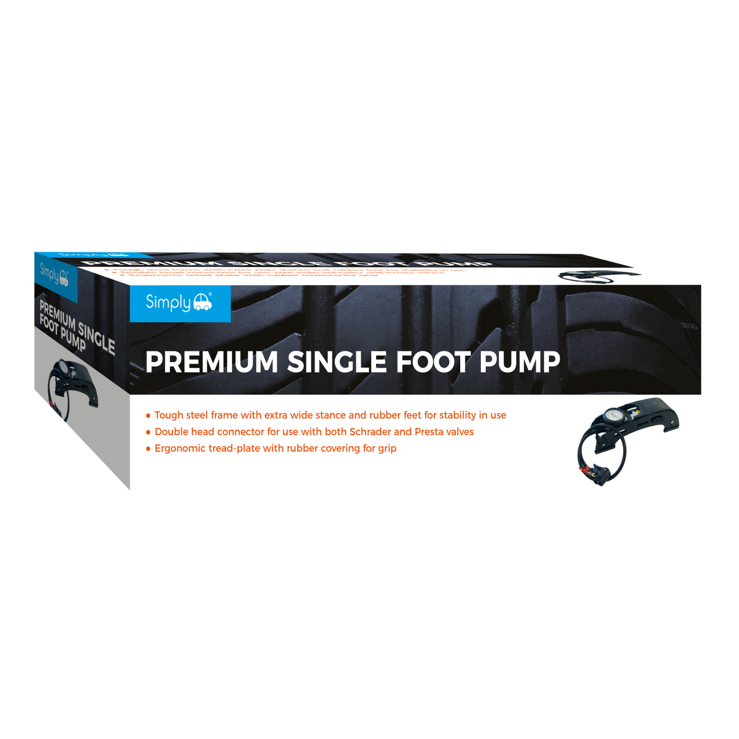 Premium Single Foot Pump