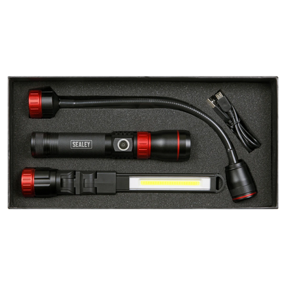 Rechargeable 3-in-1 Inspection Light
