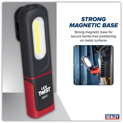 LED Twist Rechargeable Inspection Light