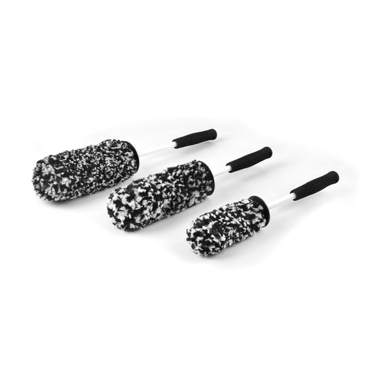 Microfibre Wheel Brush 3-Piece Kit