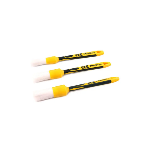 Yellow Detailing Brush - White