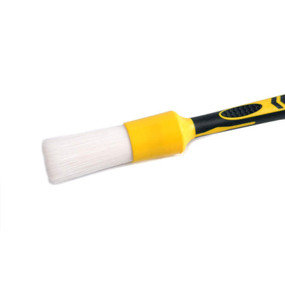 Yellow Detailing Brush - White
