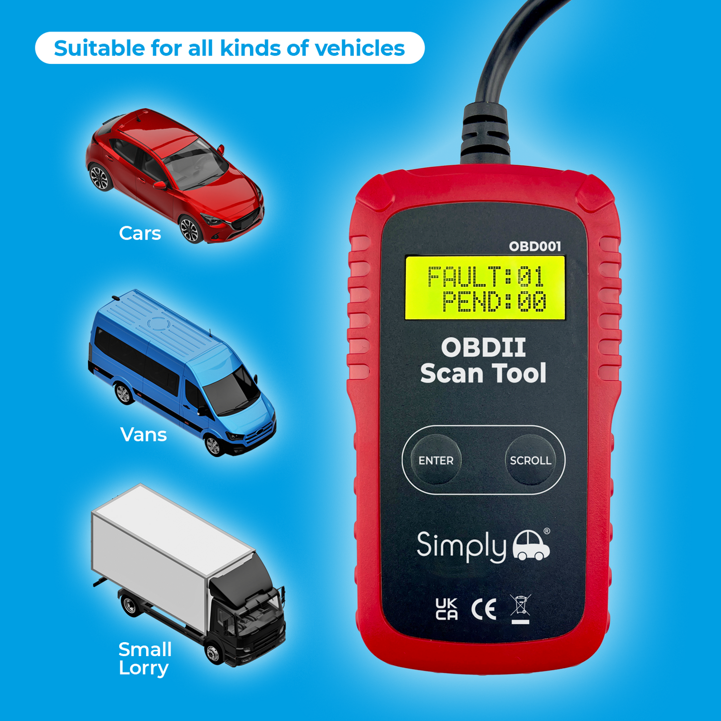 OBD II Fault Reader