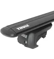 THULE - WingBar EVO Black Alu. Roof Bar Set to fit Mercedes X Class (2018-20) with Open Rail