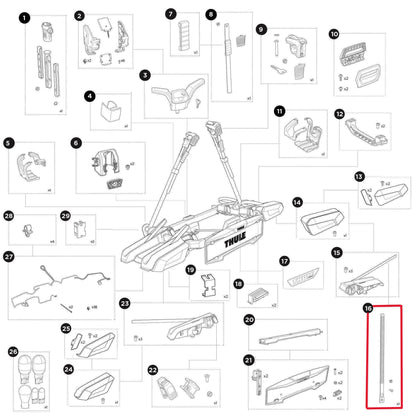 Replacement Wheel Strap for VeloLite and OutPace Cycle Carriers