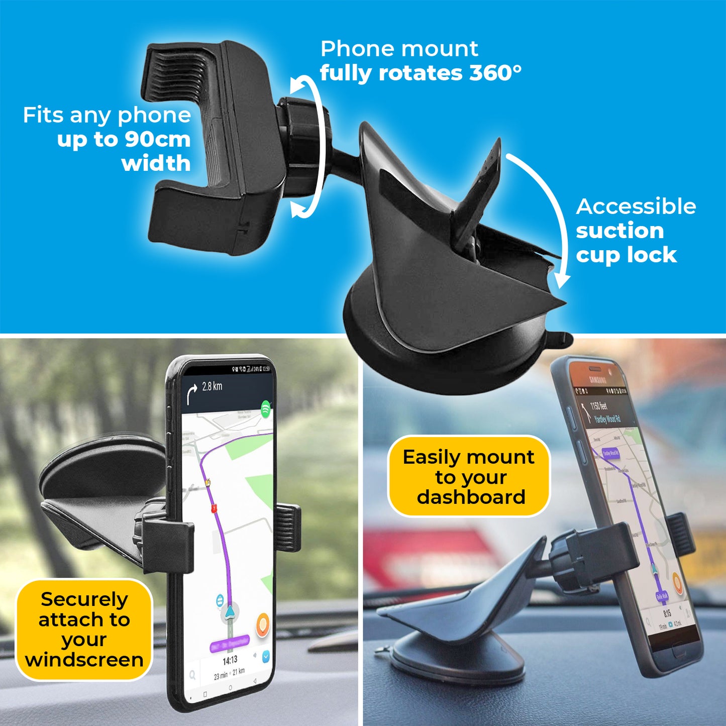 Low Profile Phone Holder