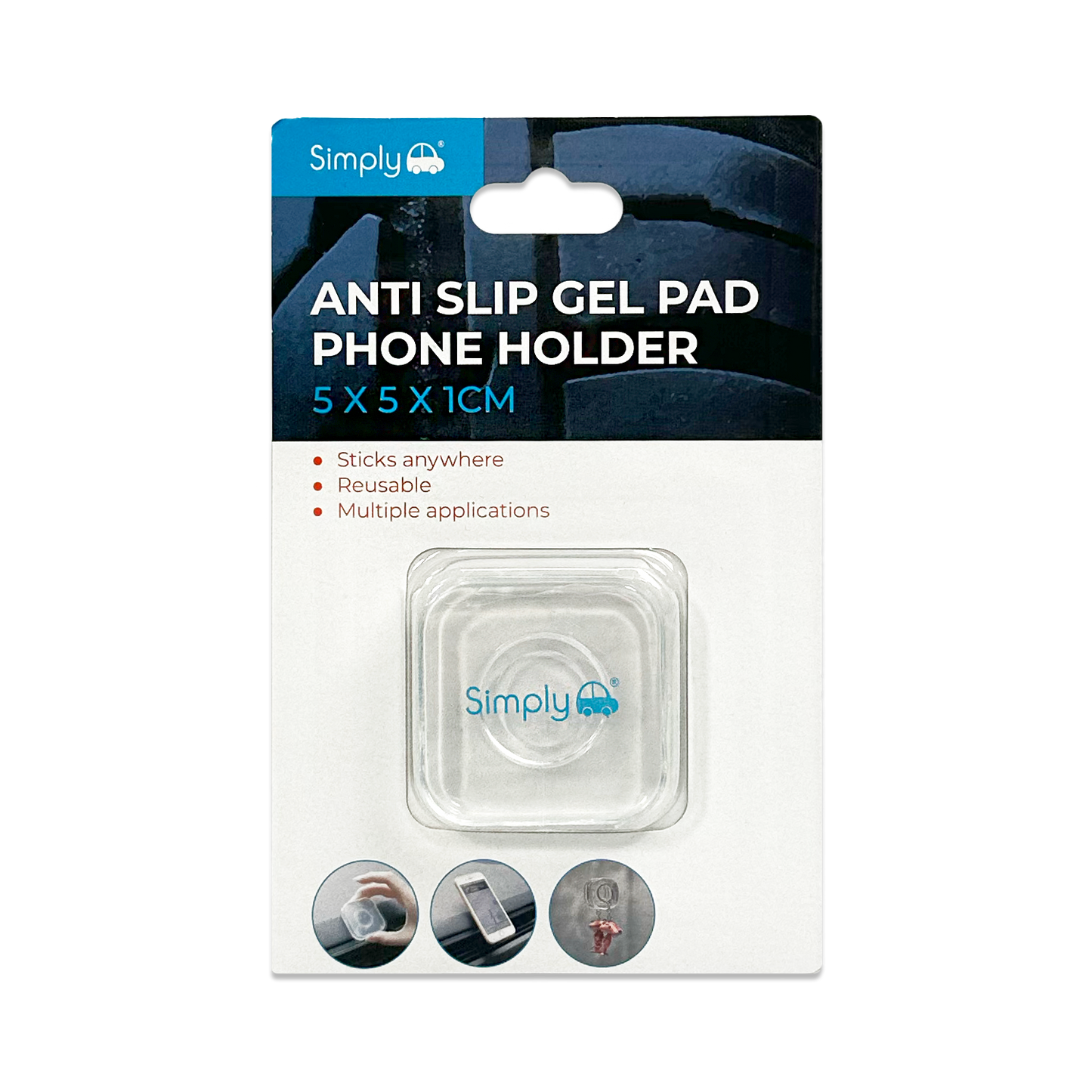 Anti-Slip Gel Pad Phone Holder