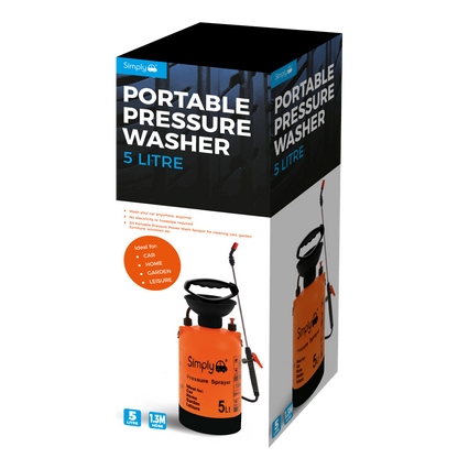 5L Portable Sprayer Pressure Washer