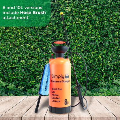 8L Portable Sprayer Pressure Washer
