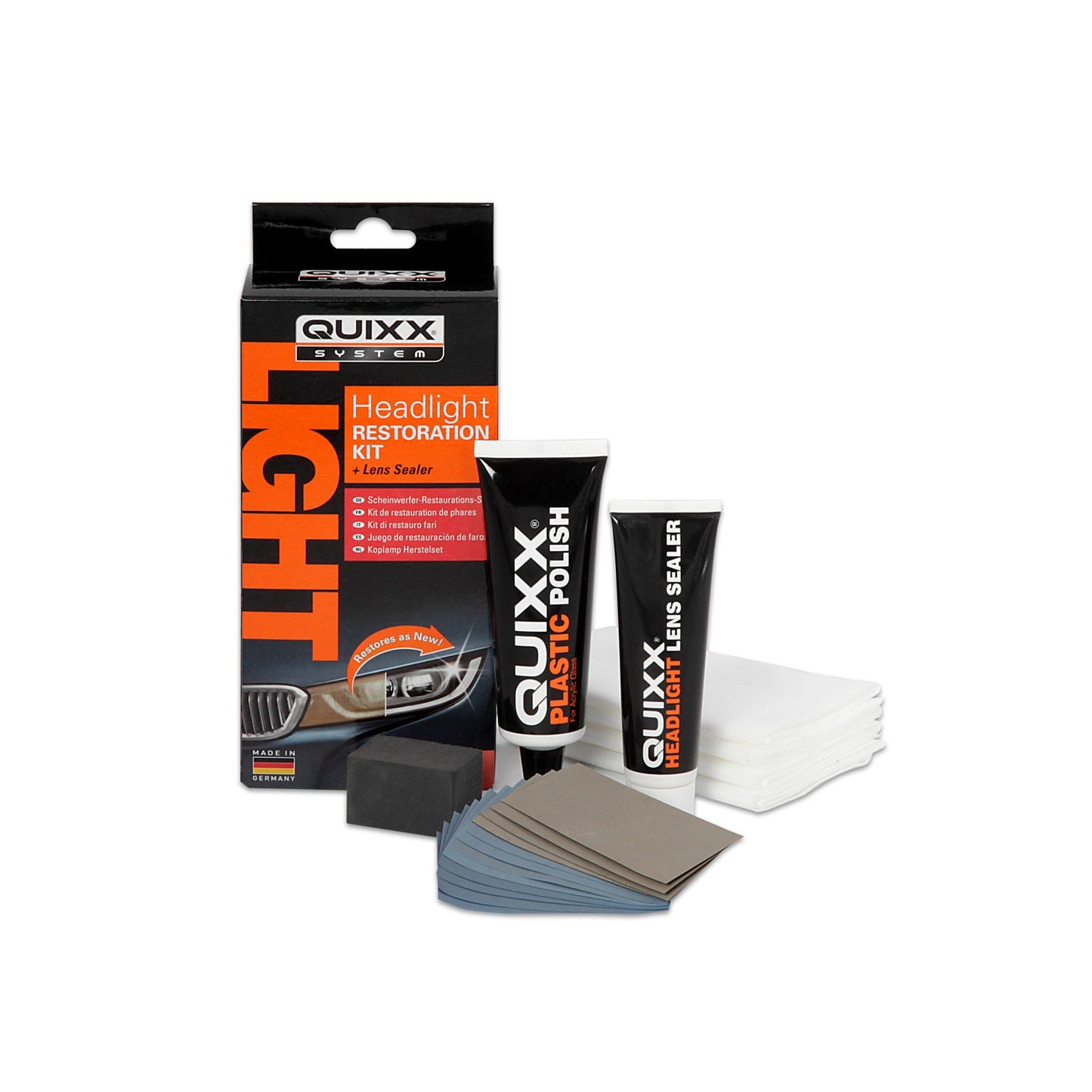 Quixx Headlight Restore Kit