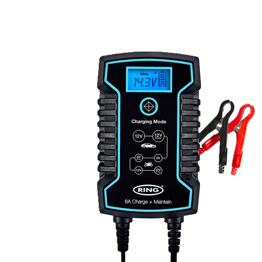 6A Smart Charger and Battery Maintainer