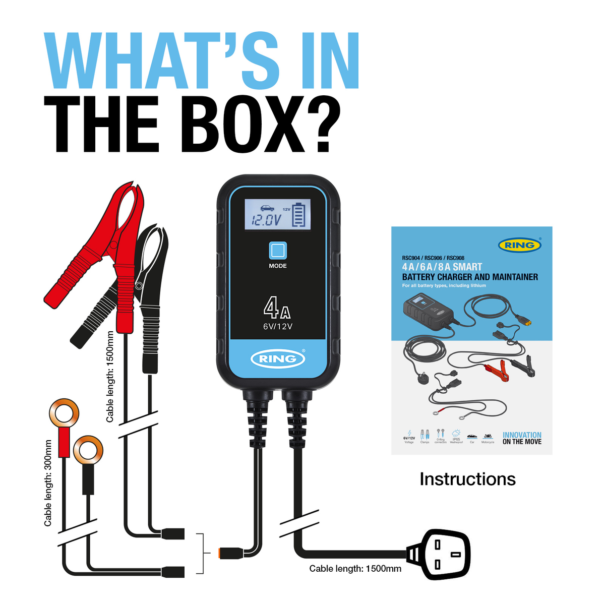 Smartcharge 4 Charger & Maintainer