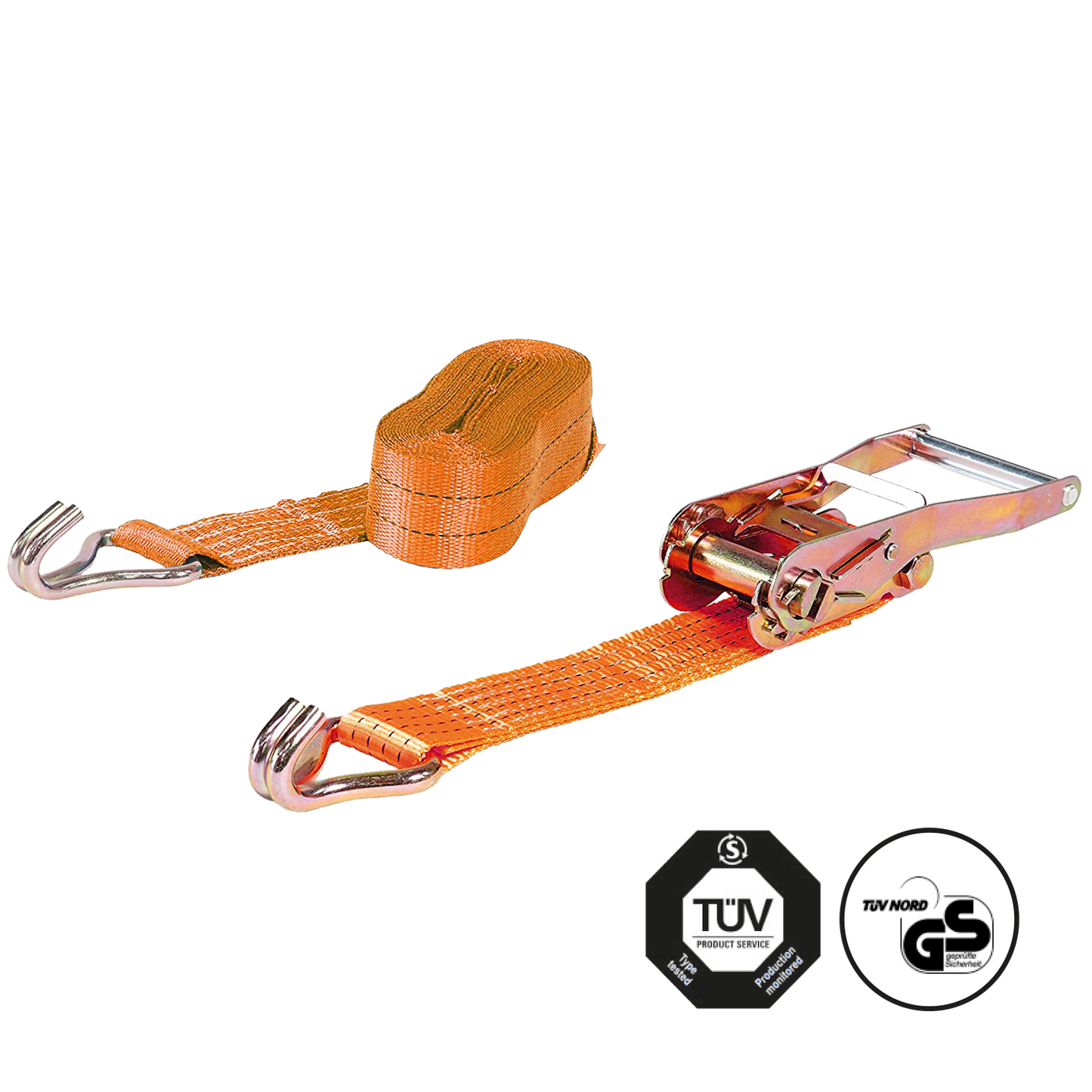 Ratchet Tie Down 700kg 2 Pack