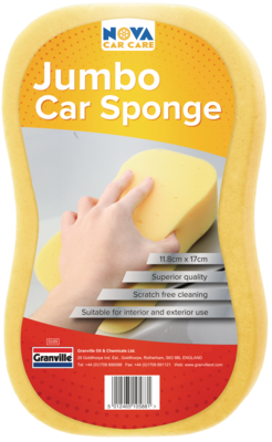 Nova Jumbo Car Sponge