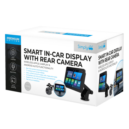 Smart In-Car Display With Rear Camera