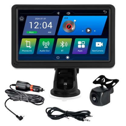 Smart In-Car Display With Rear Camera