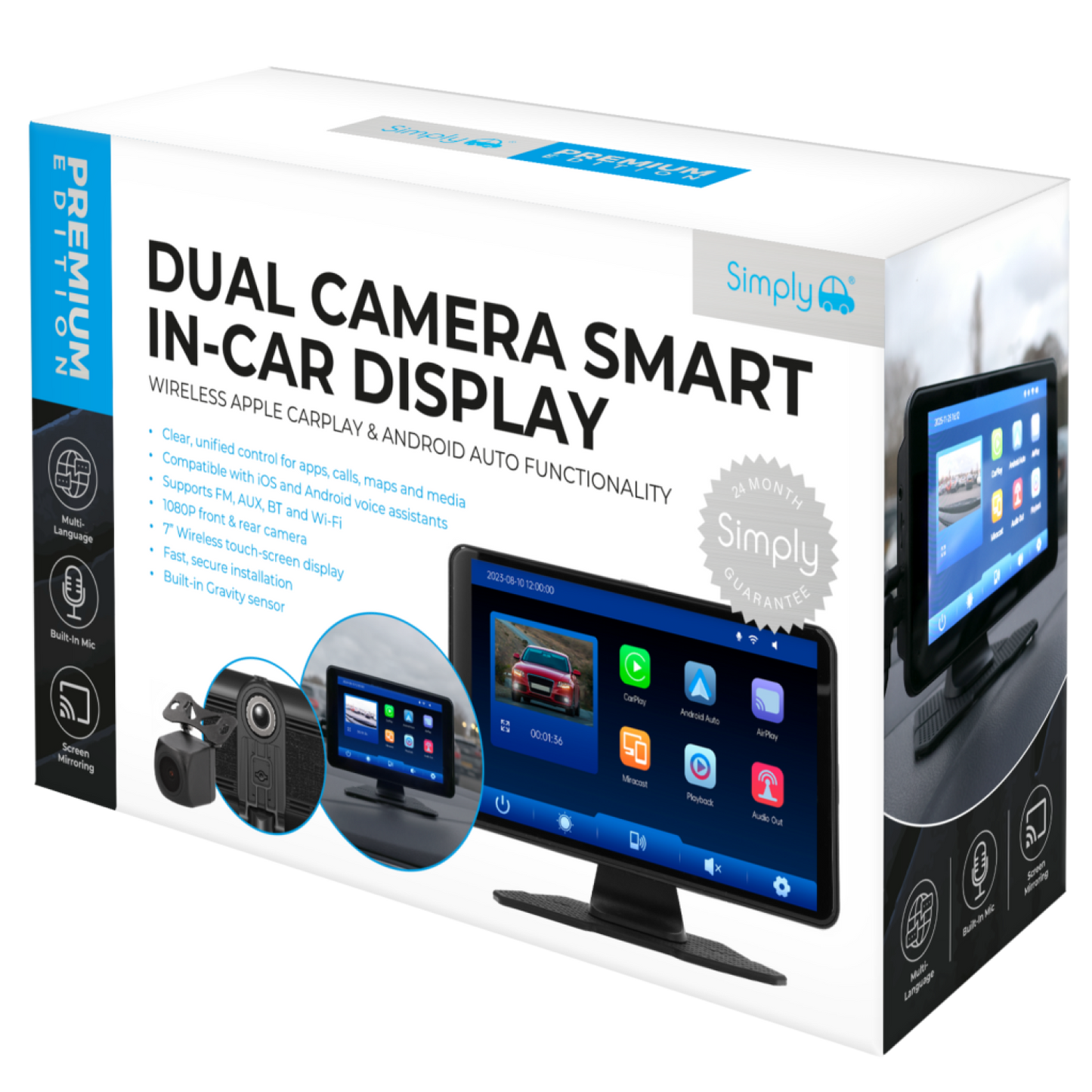 Smart Screen With Front & Rear Cameras